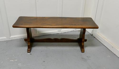 Chunky Solid Oak Farmhouse Coffee Table (1 of 6) Chunky Solid Oak Farmhouse Coffee Table (1 of 6)
