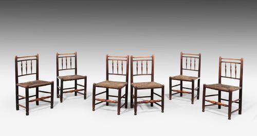 Set of Six George III Period Spindleback Chairs (1 of 6) Set of Six George III Period Spindleback Chairs (1 of 6)