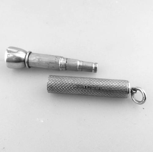 Solid Silver Sampson Mordan Cigar Piercer c.1933 (1 of 4) Solid Silver Sampson Mordan Cigar Piercer c.1933 (1 of 4)