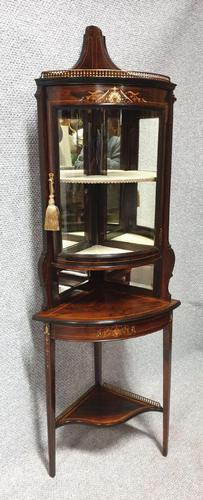 Top Quality Rosewood Display Cabinet (1 of 13) Top Quality Rosewood Display Cabinet (1 of 13)