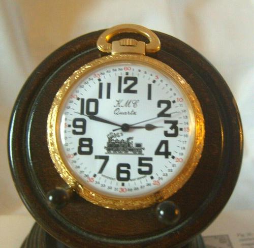 Vintage Pocket Watch 1970s Railroad 12ct Gold Plated West Germany Nos (1 of 11) Vintage Pocket Watch 1970s Railroad 12ct Gold Plated West Germany Nos (1 of 11)