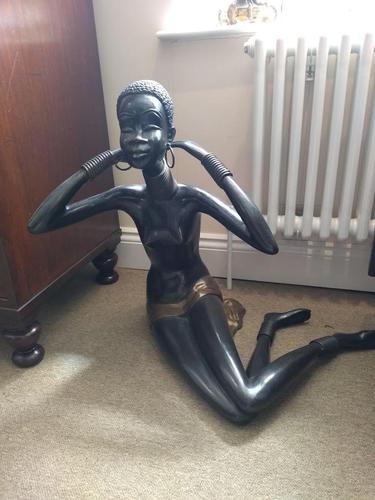 Bronze African Nubian Princess (1 of 7)