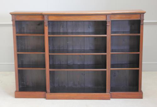 Early 19th Century Mahogany Breakfront Open Bookcase (1 of 9) Early 19th Century Mahogany Breakfront Open Bookcase (1 of 9)