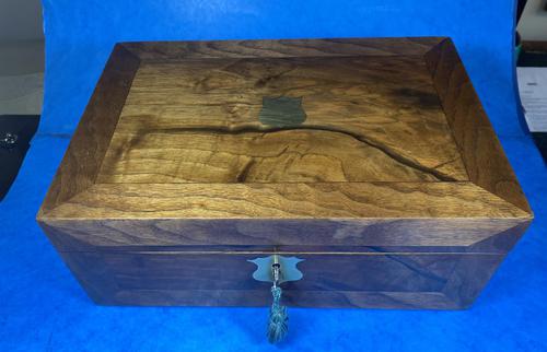 Victorian  Walnut Writing Slope with Secret Drawers (1 of 17)