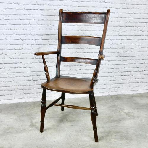 High Back Oxford Windsor Armchair (1 of 7)