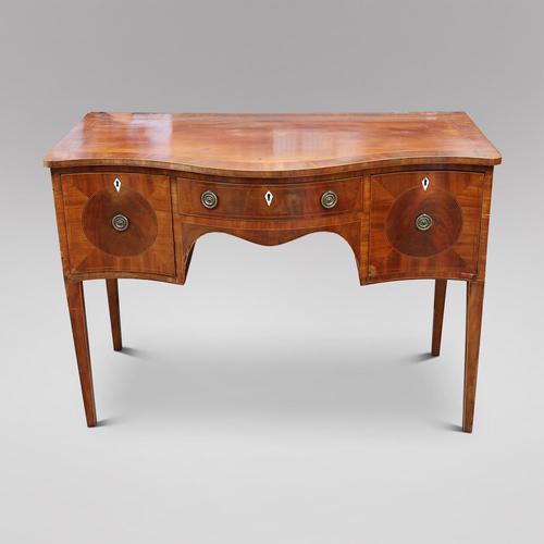 A Regency mahogany serpentine fronted sideboard (1 of 4) A Regency mahogany serpentine fronted sideboard (1 of 4)