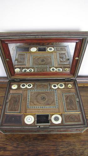 19th Century Anglo-Indian Sewing Box (1 of 12) 19th Century Anglo-Indian Sewing Box (1 of 12)