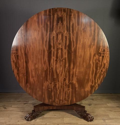 Fantastic Large William IV Mahogany Dining Table (1 of 10)