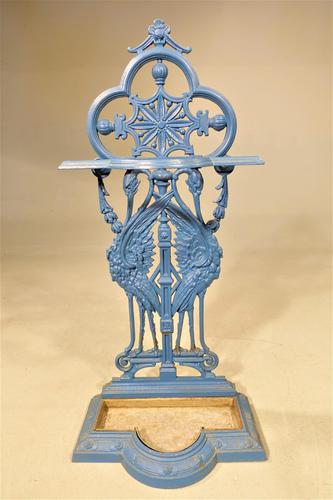 A Very Elegant Late 19th Century Very Elegant Cast-iron Stick Stand (1 of 7)