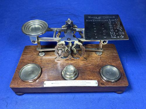 Victorian Mordan Letter Scales. (1 of 19) Victorian Mordan Letter Scales. (1 of 19)