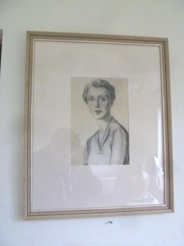 Olive Snell Mod Brit, Lithograph of Society Woman Portrait 1920's 3 of 4 Listed (1 of 3) Olive Snell Mod Brit, Lithograph of Society Woman Portrait 1920's 3 of 4 Listed (1 of 3)