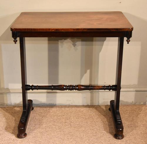 Small Regency Rosewood Occasional Side Table (1 of 7) Small Regency Rosewood Occasional Side Table (1 of 7)