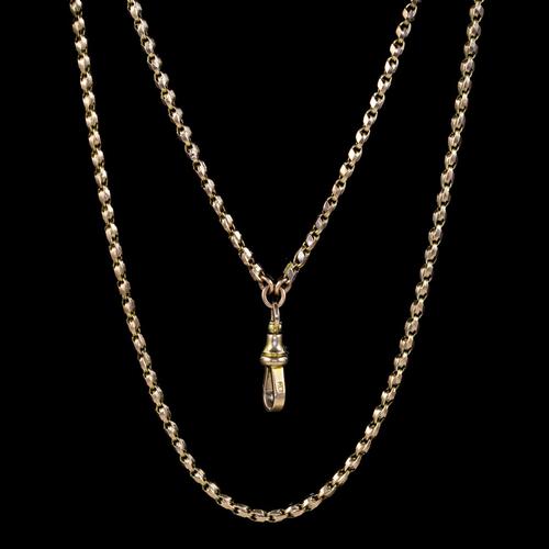 Antique Victorian Guard Chain 9ct Gold c.1880 (1 of 5) Antique Victorian Guard Chain 9ct Gold c.1880 (1 of 5)