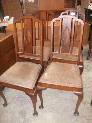 Set of 4 Mahogany Chairs (1 of 3)