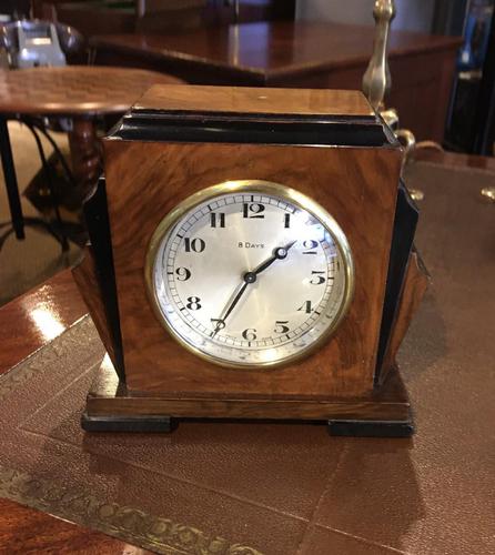 Art Deco Swiss Mantel Clock (1 of 4)