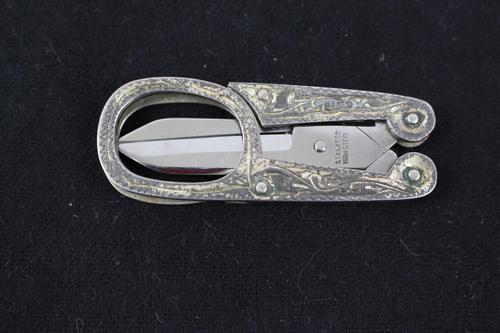 Silver Folding Scissors (1 of 4) Silver Folding Scissors (1 of 4)