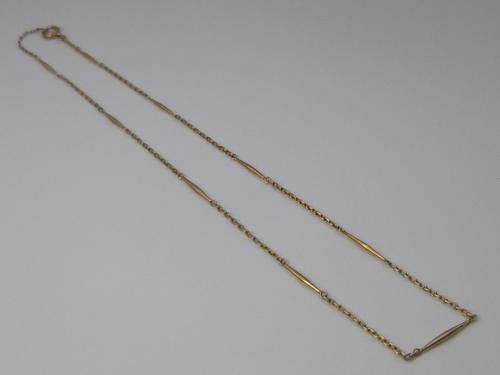 Edwardian 9ct Gold Childs Chain (1 of 5)