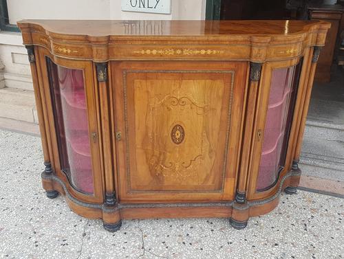 Antique Walnut Credenza (1 of 9)