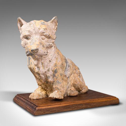 Antique Decorative West Highland Terrier, British, Westie Dog, Edwardian c.1910 (1 of 12)