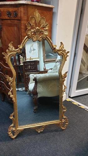 Large French Rococco Mirror (1 of 7) Large French Rococco Mirror (1 of 7)
