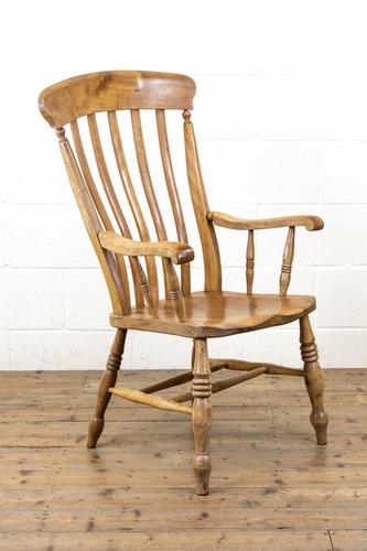 Antique Farmhouse Kitchen Armchair (1 of 8)