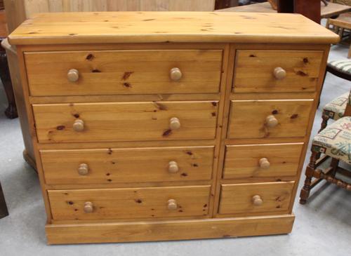 1960's Country Pine Merchants Chest Drawers (1 of 5)