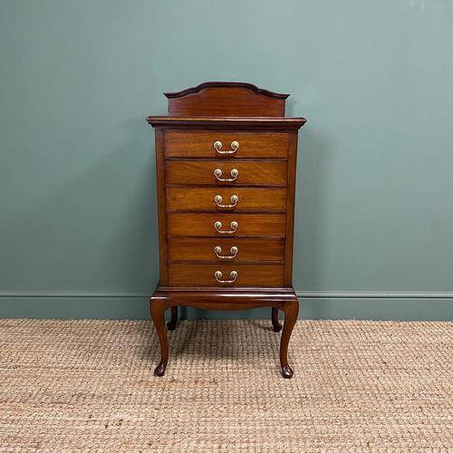 Edwardian Walnut Antique Music Cabinet (1 of 7) Edwardian Walnut Antique Music Cabinet (1 of 7)