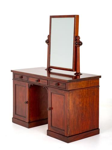 Early Victorian Mahogany Dressing Table (1 of 7)