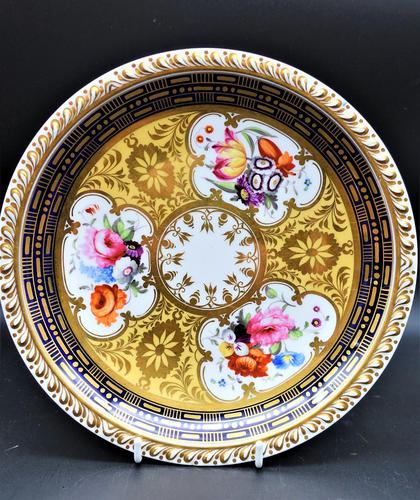 Exceptional Mid 19th Century Porcelain Cabinet Plate (1 of 5)