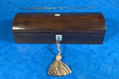 Victorian Rosewood Glove Box (1 of 10)