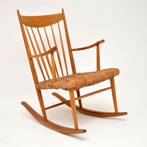 1950’s Danish Vintage Rocking Chair (1 of 9) 1950’s Danish Vintage Rocking Chair (1 of 9)