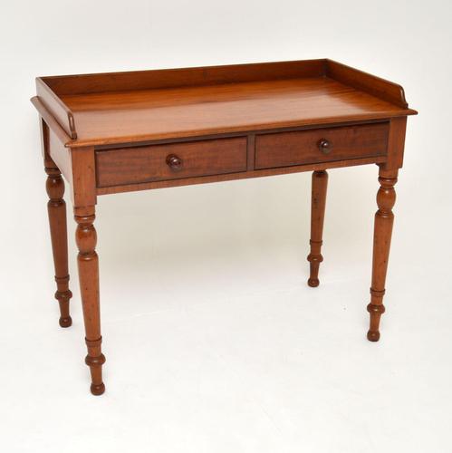 Antique Victorian Mahogany Writing Table / Desk (1 of 9) Antique Victorian Mahogany Writing Table / Desk (1 of 9)
