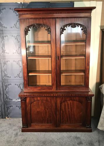 Quality Victorian Mahogany Library Bookcase (1 of 14)