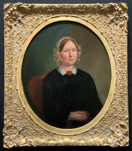 Fine Large Period 19th Century half-length Oil Portrait Painting of a Victorian Lady (1 of 12) Fine Large Period 19th Century half-length Oil Portrait Painting of a Victorian Lady (1 of 12)