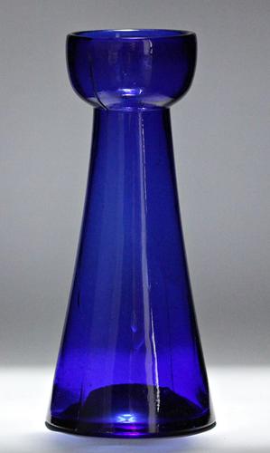 Victorian Bristol blue hyacinth vase (1 of 3) Victorian Bristol blue hyacinth vase (1 of 3)