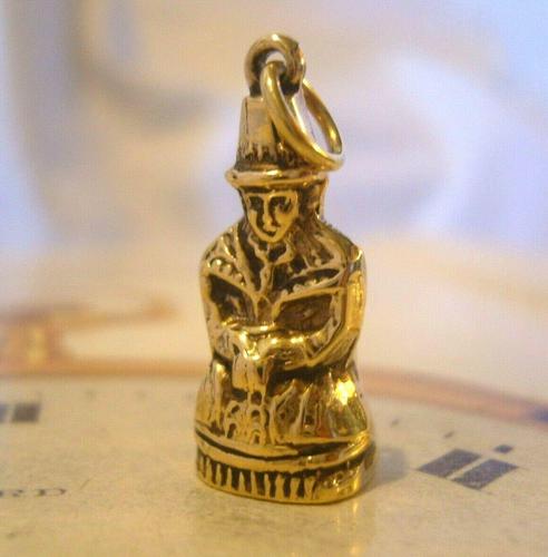 Antique Pocket Watch Chain Fob 1920s Welsh Lady Pipe Tamper Fob (1 of 8) Antique Pocket Watch Chain Fob 1920s Welsh Lady Pipe Tamper Fob (1 of 8)