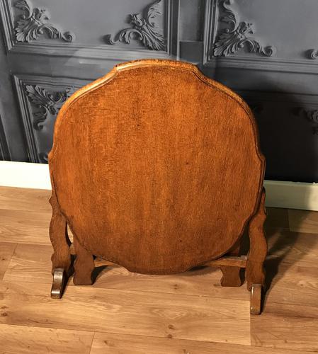 Folding Oak Occasional Table (1 of 6) Folding Oak Occasional Table (1 of 6)