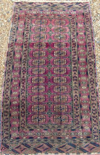 Antique Tekke Turkoman Carpet Rare Shade (1 of 4) Antique Tekke Turkoman Carpet Rare Shade (1 of 4)
