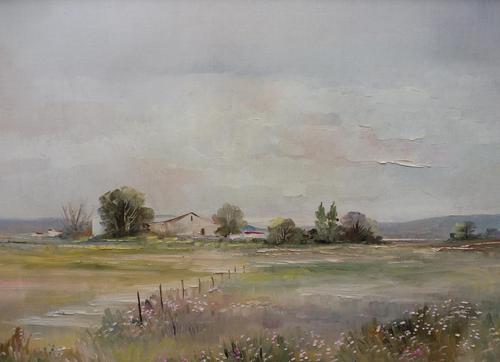 Large oil tranquil landscape artist Barbara Coner (free shipping to mainland england) (1 of 10) Large oil tranquil landscape artist Barbara Coner (free shipping to mainland england) (1 of 10)