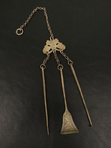 Antique Old Silver Chinese Chatelaine (1 of 11) Antique Old Silver Chinese Chatelaine (1 of 11)