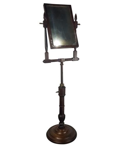 George III Walnut Shaving Mirror (1 of 1) George III Walnut Shaving Mirror (1 of 1)