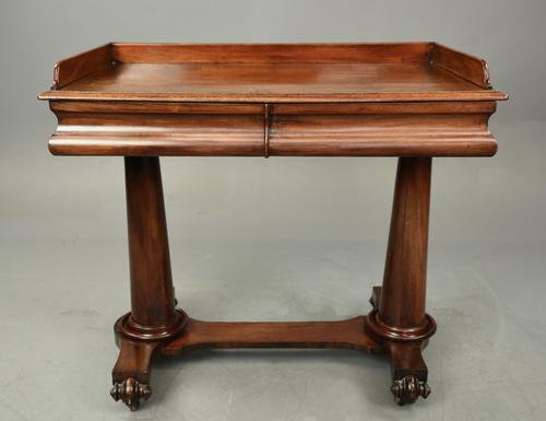 William IV Mahogany Side Table (1 of 5)