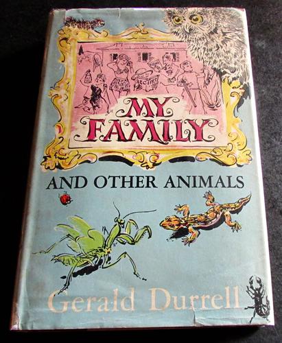 1956 1st Edition Gerald Durrell My Family & Other Animals + Original Jacket (1 of 4)