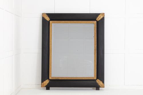Large 19th Century Italian Ebonised & Gilded Mirror (1 of 4) Large 19th Century Italian Ebonised & Gilded Mirror (1 of 4)