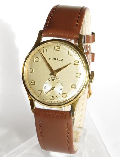 Gents 1950s Herald Wrist Watch (1 of 5)