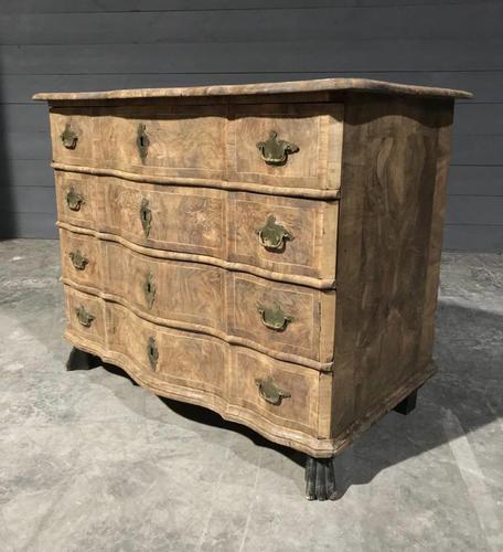 Early 19th Century Bleached Walnut Commode Chest of Drawers (1 of 13)