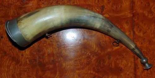 Scottish Horn Powder Horn (1 of 6) Scottish Horn Powder Horn (1 of 6)