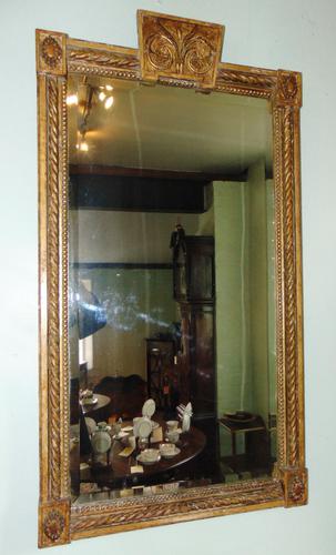 French Louis XVI Gilt Mirror (1 of 6) French Louis XVI Gilt Mirror (1 of 6)