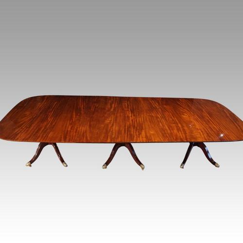 Georgian Mahogany Dining Table 14+ seat (1 of 9) Georgian Mahogany Dining Table 14+ seat (1 of 9)