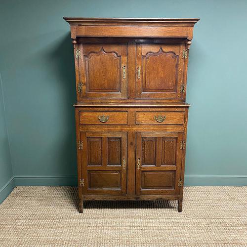 Magnificent Georgian Period Oak Cwpwrdd Deuddarn Cupboard (1 of 8) Magnificent Georgian Period Oak Cwpwrdd Deuddarn Cupboard (1 of 8)